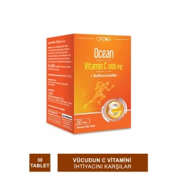 Ocean Vitamin C 1000 mg 30 Tablet (S.K.T 02-2025)