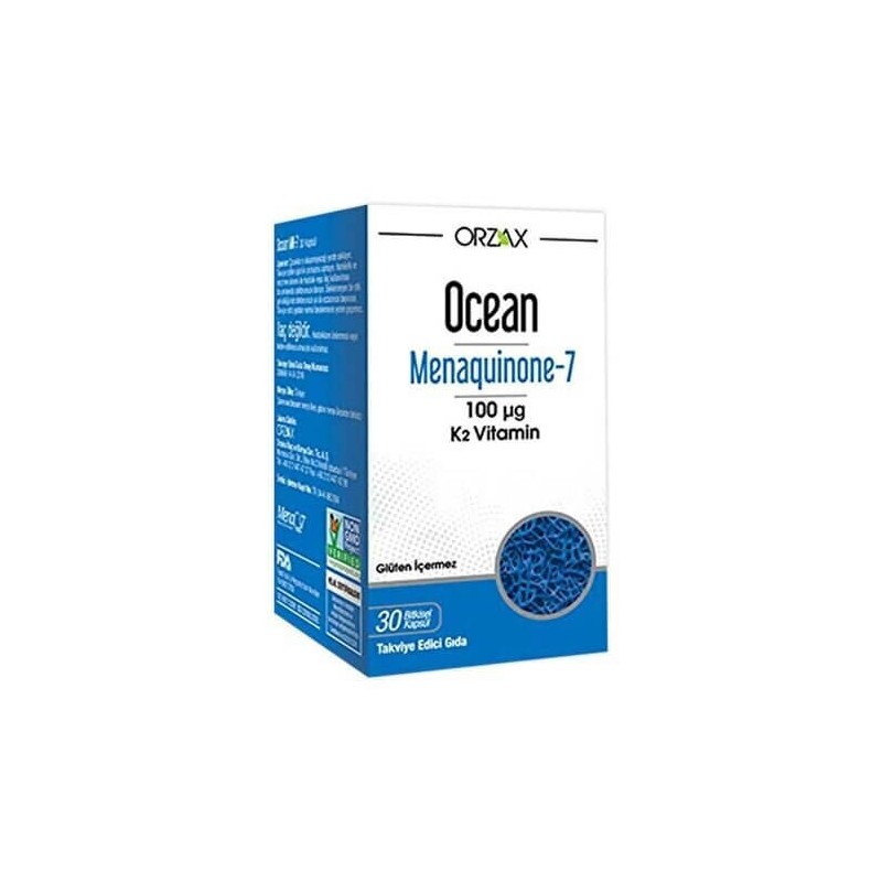 Ocean Menaquinone-7 30 Kapsül Ocean Menaquinone-7 30 Kapsül