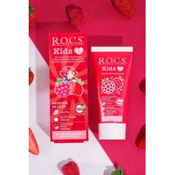 ROCS Kids Ahududu Ve Çilek 4-7 Yaş Diş Macunu 35 ml