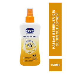 Chicco Latte Solare Spf 50+ (Güneş Sütü Sprey) 150ml