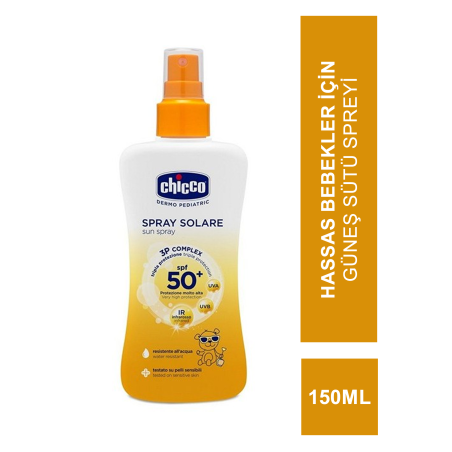 Chicco Latte Solare Spf 50+ (Güneş Sütü Sprey) 150ml