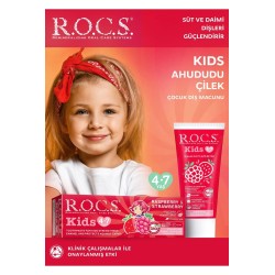 ROCS Kids Ahududu Ve Çilek 4-7 Yaş Diş Macunu 35 ml