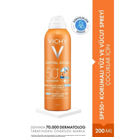 Vichy Capital Soleil Anti-Sand Mist Children Spf50+ 200 ml