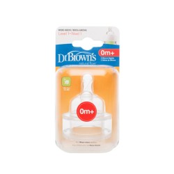 ​Dr. Browns Doğal Akış Geniş Ağız Biberon Emziği 0Ay+
