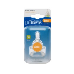 Dr.Browns 3.Aşama Dar Ağız Standart Biberon Emziği 6 Ay+