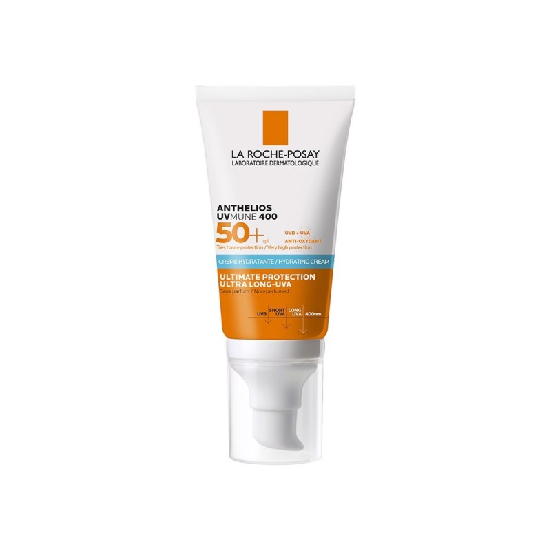 La Roche Posay Anthelios Uvmune Ultra Creme SP50+ 50ml Tüm cilt tipleri için Güneş Koruyucu Yüz Kremi