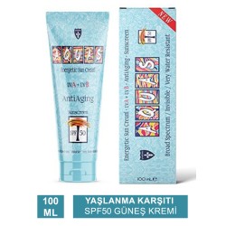 Aquas Yaşlanma Karşıtı SPF50 Güneş Kremi 100ml