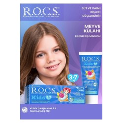 ROCS Kids Meyve Külahı 3-7 Yaş Diş Macunu