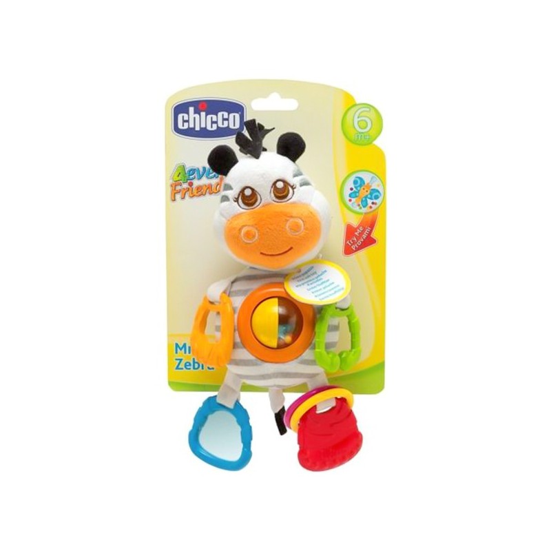 Chicco Zebra Yumuşak Çıngırak 6m+ Ay Chicco Zebra Yumuşak Çıngırak 6m+ Ay