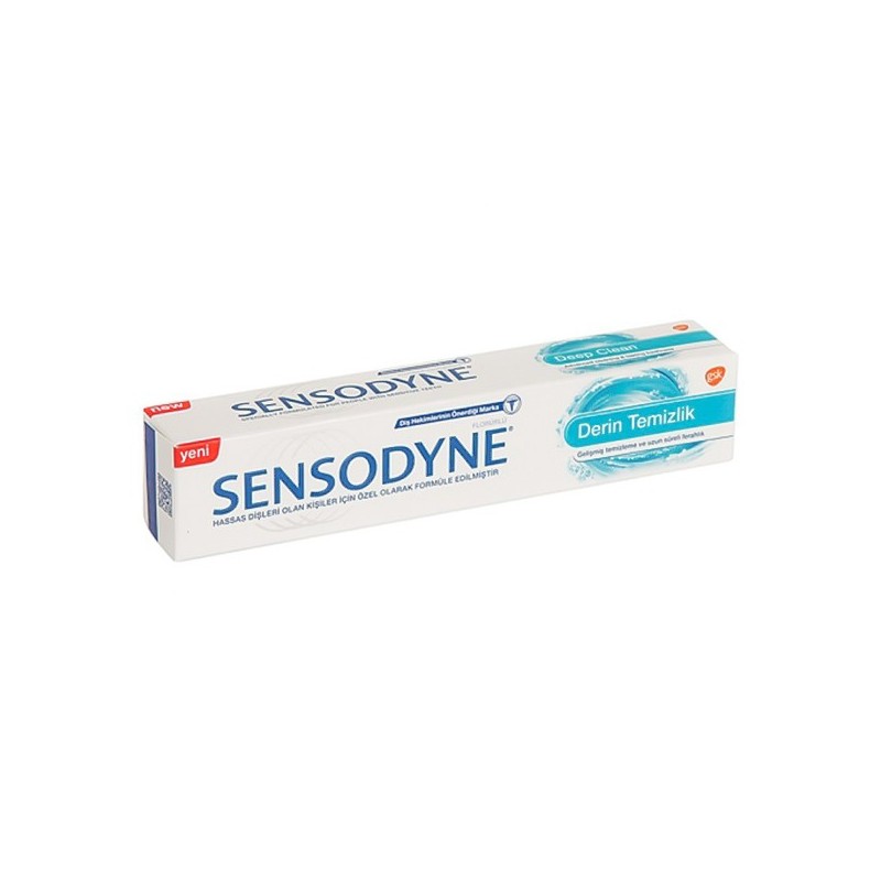 Sensodyne Derin Temizlik Diş Macunu 75ml Sensodyne Derin Temizlik Diş Macunu 75ml