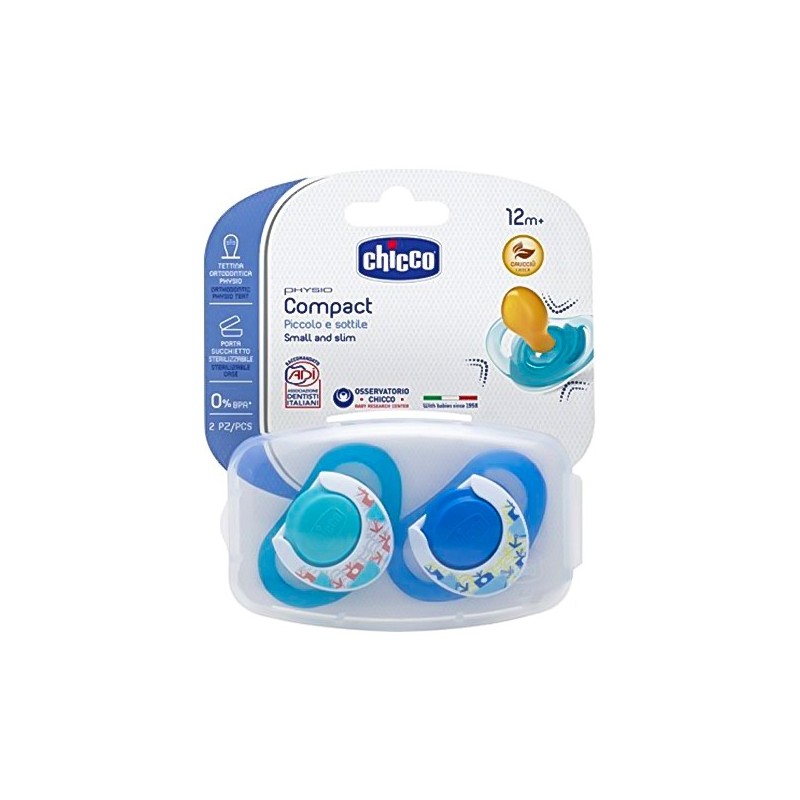 Chicco Physio Orthodontic 2 li Silikon Emzik 12 Ay+
