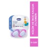 Chicco Physio Compact Küçük ve İnce Kauçuk Emzik 6-12 Ay 2'li