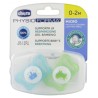 Chicco PhysioForma Micro 0-2 Ay Silikon Emzik 2'li - Erkek