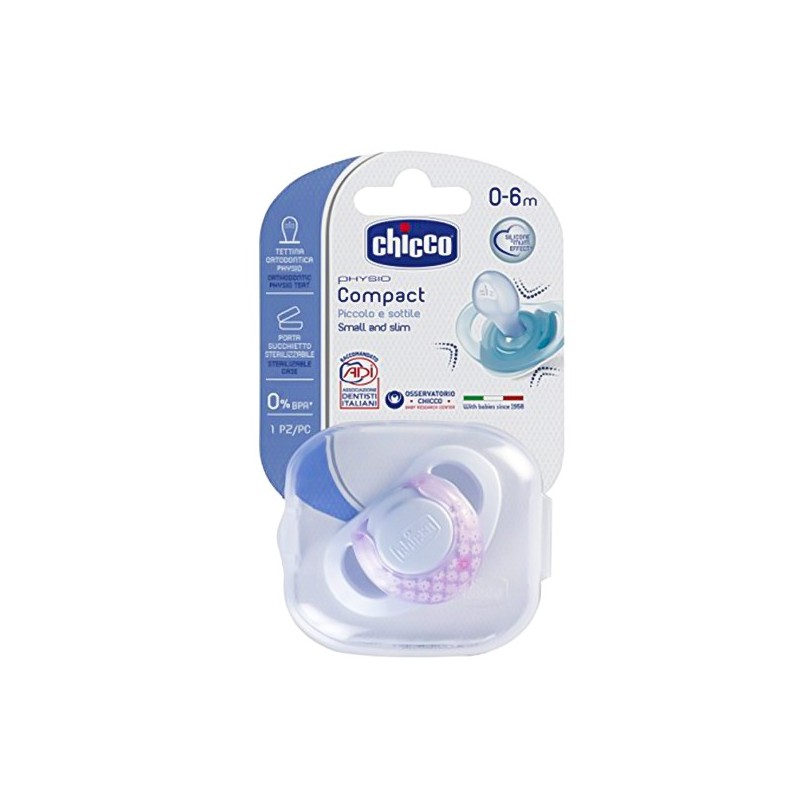 Chicco Physio Tekli Silikon Emzik Kız 0 - 6 Ay Chicco Physio Tekli Silikon Emzik Kız 0 - 6 Ay