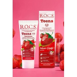 ROCS Teens Yaban Çileği Diş Macunu 60 ml