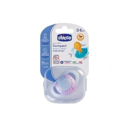 Chicco Physio Tekli Kauçuk Emzik Kız 0 - 6 Ay