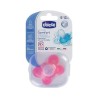 Chicco Emzik Physio Comfort Kız Tekli Silikon 6-12 Ay