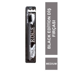 ROCS Black Edition Diş Fırçası Medium