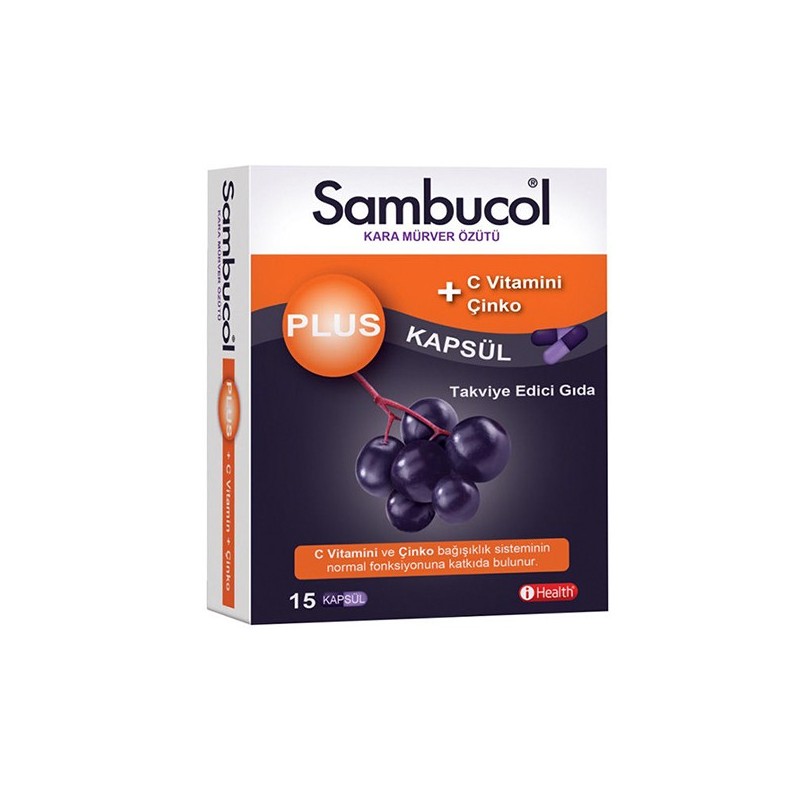 Sambucol Plus 15 Kapsül Sambucol Plus 15 Kapsül