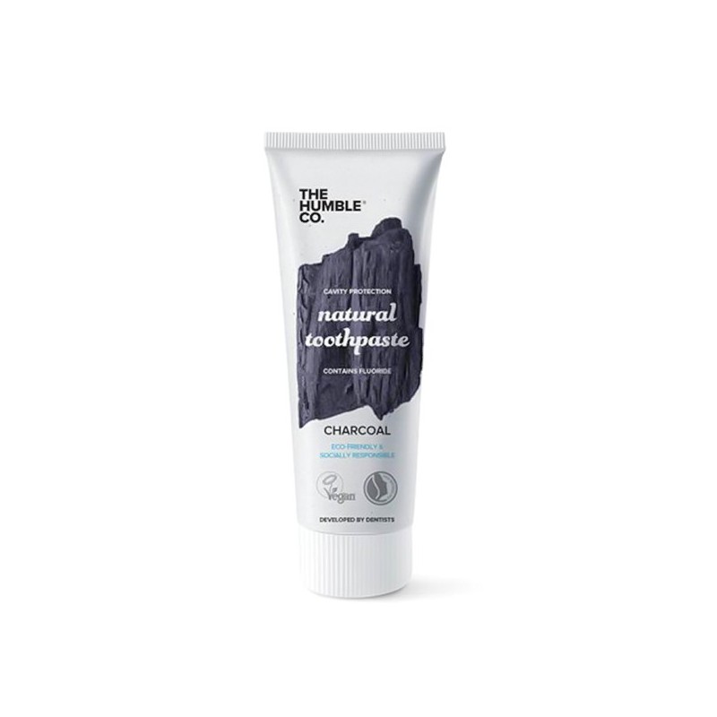 The Humble Co Natural Toothpaste Charcoal 75 ml Kömür Tozlu Komple Bakım Siyah Diş Macunu The Humble Co Natural Toothpaste Charcoal 75 ml Kömür Tozlu Komple Bakım Siyah Diş Macunu