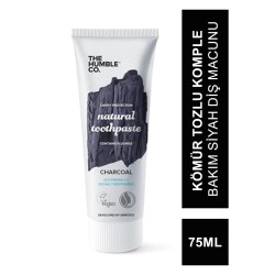 The Humble Co Natural Toothpaste Charcoal 75 ml Kömür Tozlu Komple Bakım Siyah Diş Macunu