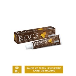 ROCS Kahve & Tütün Lekelere Karşı Diş Macunu