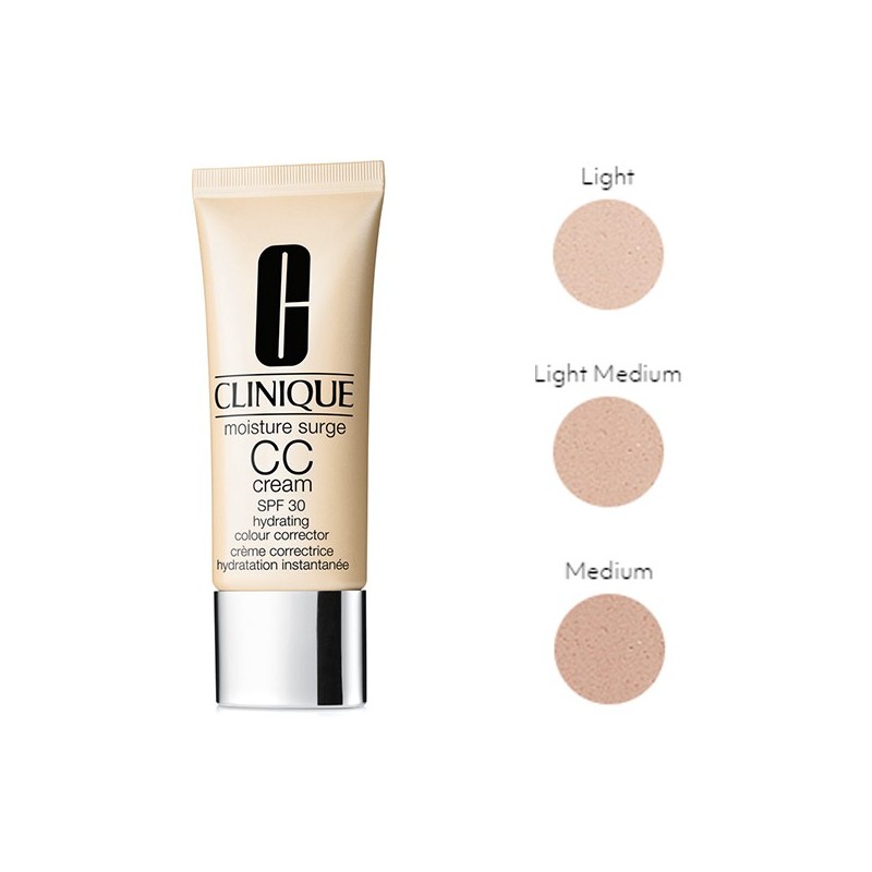 Clinique Moisture Surge CC Cream Hydrating Colour Corrector Broad Spectrum SPF 30 Clinique Moisture Surge CC Cream Hydrating Colour Corrector Broad Spectrum SPF 30