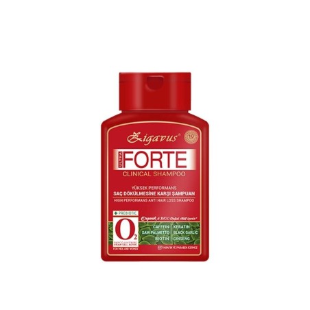 Zigavus Forte Ultra Clinical Yağlı Saçlar için Şampuan 300ml