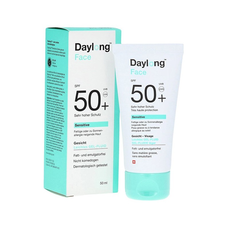 Daylong Face Spf50+ Sensitive Gel Fluid 50ml Daylong Face Spf50+ Sensitive Gel Fluid 50ml