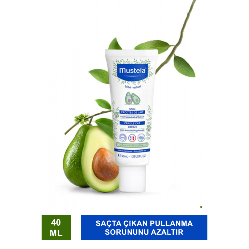 Mustela Cradle Cap Cream 40 ml Konak Kremi