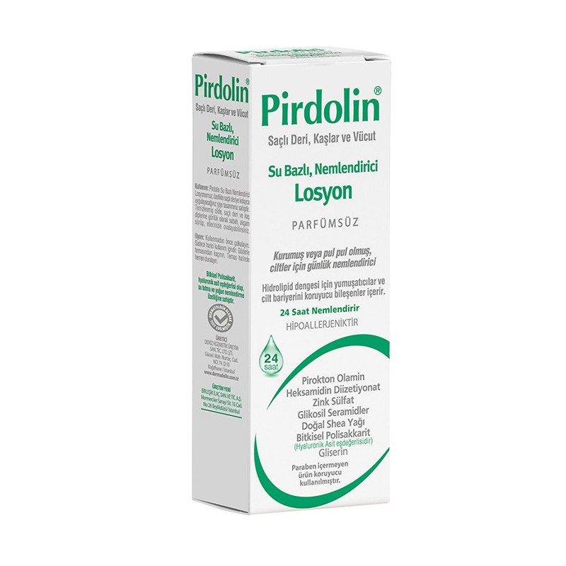 Pirdolin Su Bazlı Nemlendirici Losyon 150ml Pirdolin Su Bazlı Nemlendirici Losyon 150ml