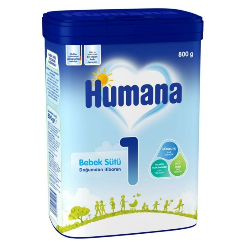 Humana 1 Bebek Sütü 800 gr Humana 1 Bebek Sütü 800 gr
