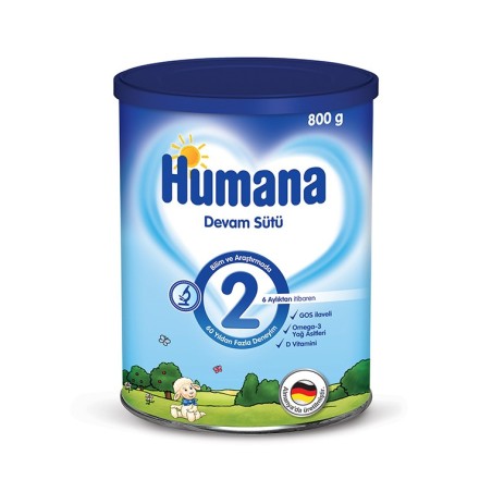 Humana Devam Sütü 2 800 gr