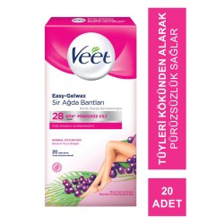 Veet Sir Ağda Bandı Normal Ciltler İçin 20 Adet