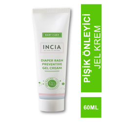 Incia Baby Diaper Rash Preventive Gel Cream 60 ml Pişik Önleyici Jel Krem (S.K.T 11-2025)
