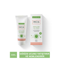 Incia Nipple Care Gel Cream 30 ml Göğüs Ucu Bakım Kremi (S.K.T 11-2025)