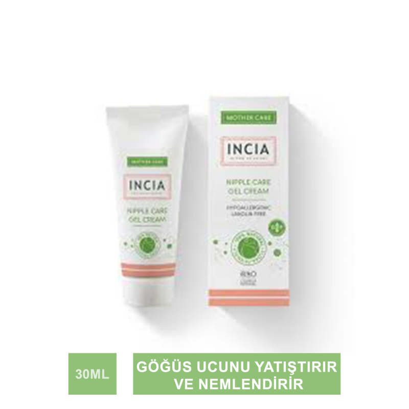 Incia Nipple Care Gel Cream 30 ml Göğüs Ucu Bakım Kremi (S.K.T 11-2025) Incia Nipple Care Gel Cream 30 ml Göğüs Ucu Bakım Kremi (S.K.T 11-2025)
