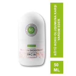 Incia Roll On Deodorant For Women 50 ml Kadınlar İçin Doğal Deodorant (S.K.T 06-2024)