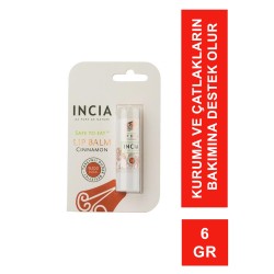 Incia Lip BalmTarçınlı Dudak Besleyici 6gr