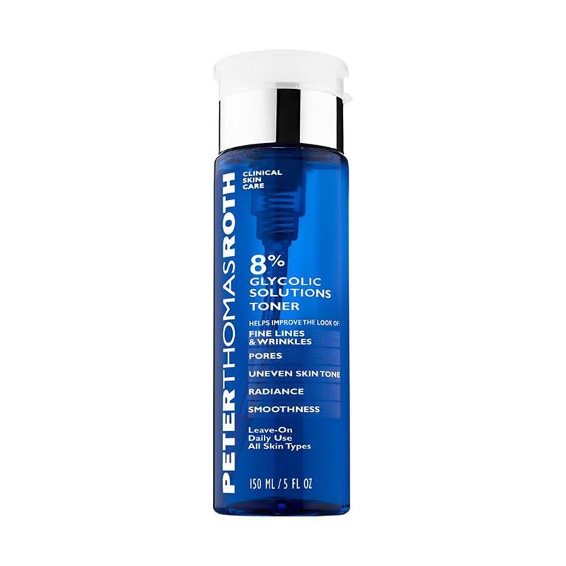 Peter Thomas Roth 8% Glycolic Solutions Toner 150ml Peter Thomas Roth 8% Glycolic Solutions Toner 150ml