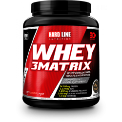 Hardline Whey 3Matrix Protein 908gr