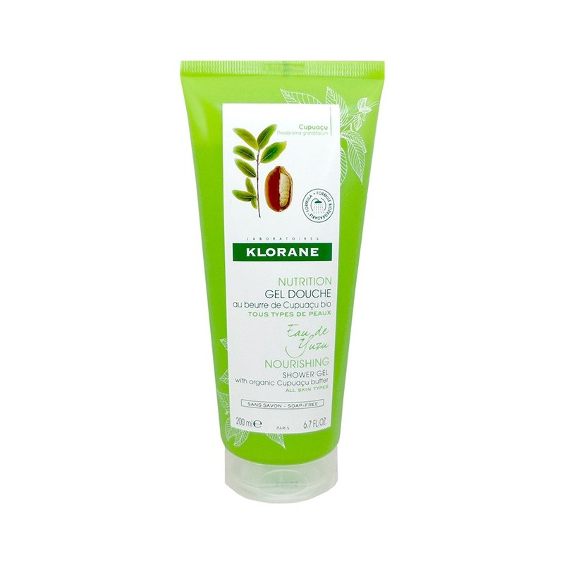 Klorane Nutrition Gel Douche Yuzu Meyvesi Ekstreli Organik Cupuaçu Yağı İçeren Duş Jeli 200ml