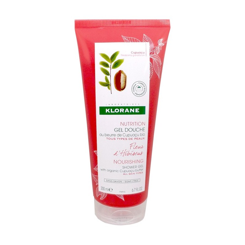 Klorane Nutrition Gel Douche Hibiscus Çiçeği Ekstreli Organik Cupuaçu Yağı İçeren Duş Jeli 200ml Klorane Nutrition Gel Douche Hibiscus Çiçeği Ekstreli Organik Cupuaçu Yağı İçeren Duş Jeli 200ml