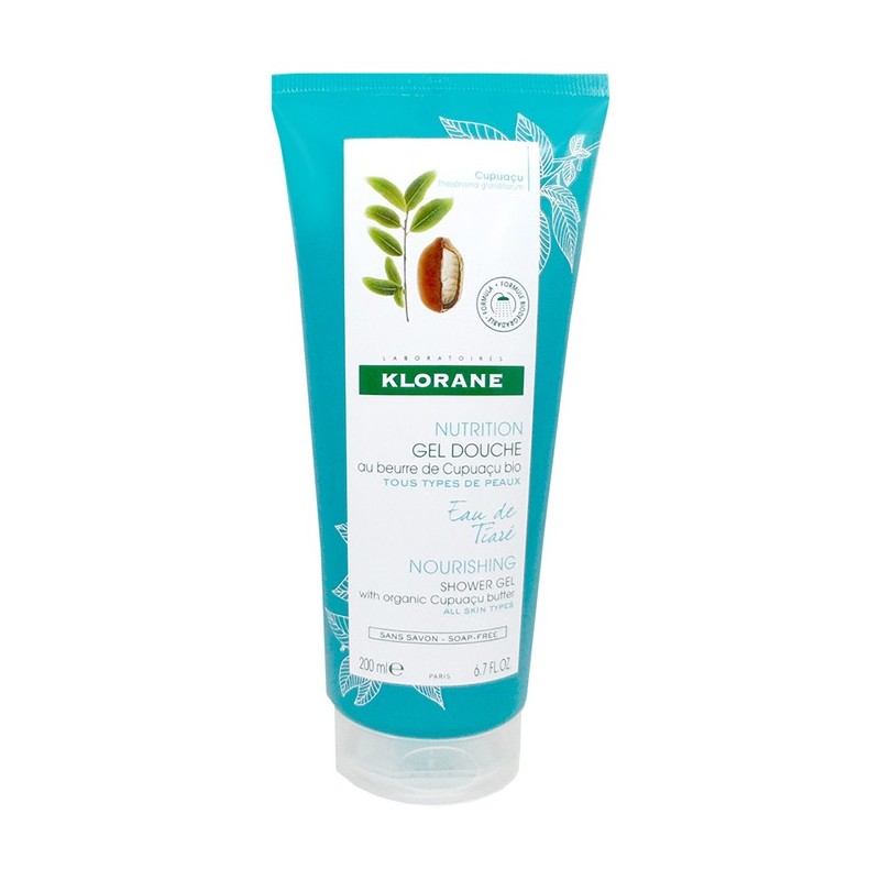 Klorane Nutrition Gel Douche Tiare Çiçeği Ekstreli Organik Cupuaçu Yağı İçeren Duş Jeli 200ml Klorane Nutrition Gel Douche Tiare Çiçeği Ekstreli Organik Cupuaçu Yağı İçeren Duş Jeli 200ml