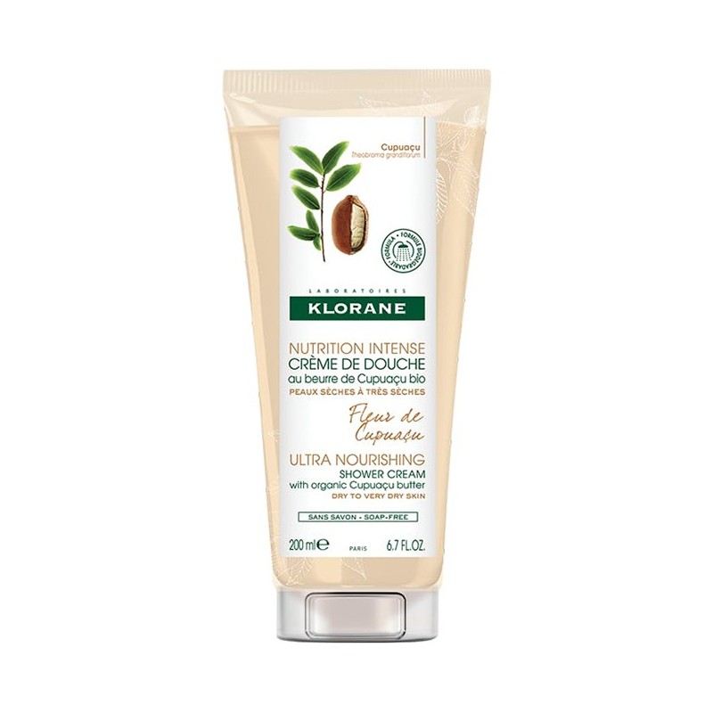 Klorane Nutrition İntense Creme Douche Cupuaçu Çiçeği ve Organik Cupuaçu Yağı İçeren Duş Kremi 200ml Klorane Nutrition İntense Creme Douche Cupuaçu Çiçeği ve Organik Cupuaçu Yağı İçeren Duş Kremi 200ml