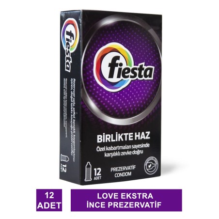 Fiesta Birlikte Haz Prezervatif 12 Adet