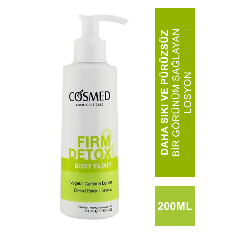 Cosmed Body Elixir 200ml - Bitkisel Kafein Losyonu Cosmed Body Elixir 200ml - Bitkisel Kafein Losyonu