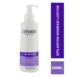 Cosmed Glabrous 200ml - Epilasyon Sonrası Losyon