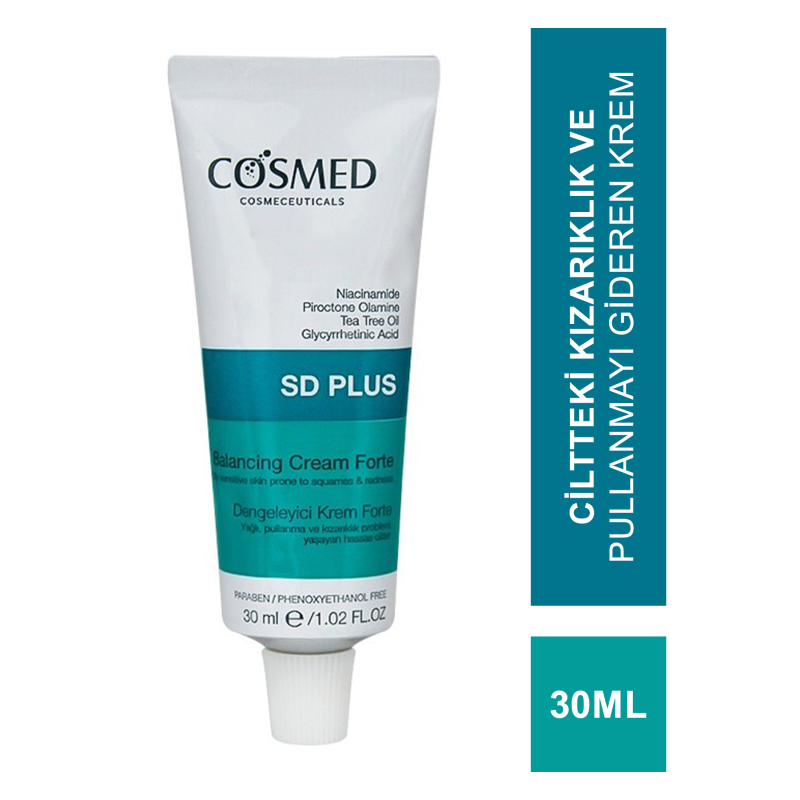 Cosmed SD Plus Dengeleyici Krem Forte 30ml Cosmed SD Plus Dengeleyici Krem Forte 30ml