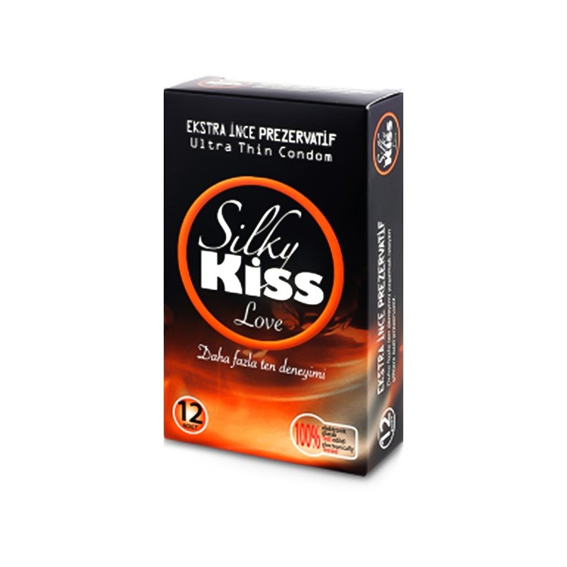 Silky Kiss Love Ekstra İnce Prezervatif 12 Adet